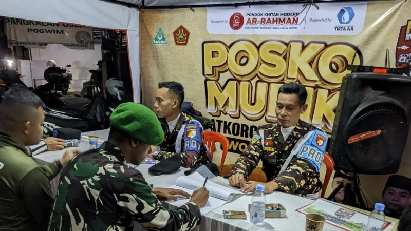 Hadir di 16 Titik Strategis, PC Ansor dan Banser Wonosobo Siagakan Posko Mudik Lebaran 2026